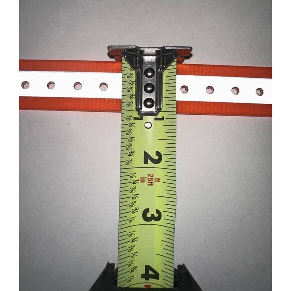 1" Plastic Coated Nylon Bright Orange Reflective Dog Collar. Cut To Size!! - Picture 4 of 7